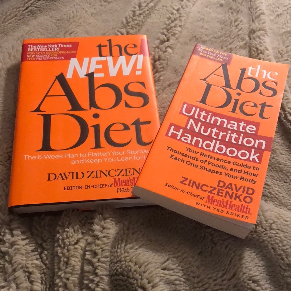 NEW The New Abs Diet Book and Workbook